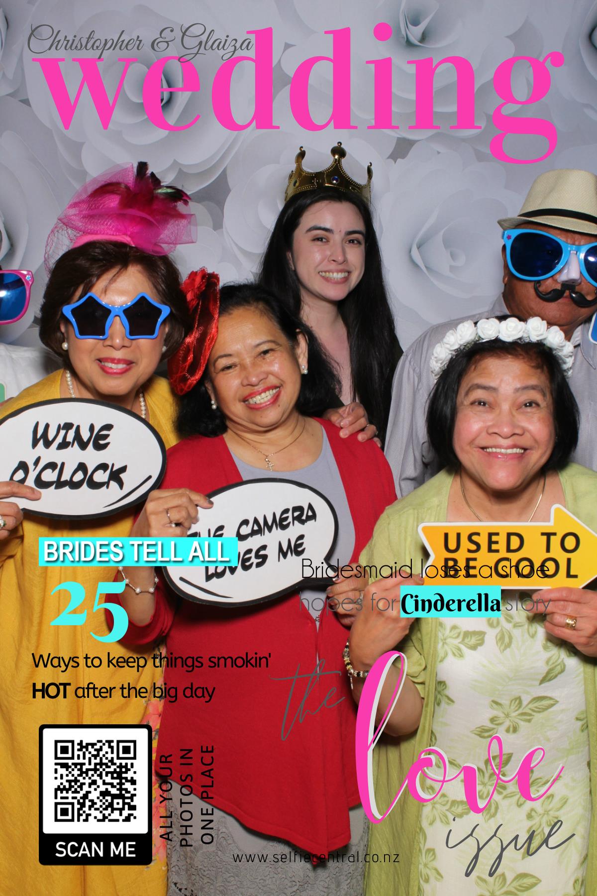 Christopher and Glaiza's Wedding | View more photos from the event at gallery.photobooth.co.nz/u/SelfieCentral/Christopher-and-Glaizas-Wedding